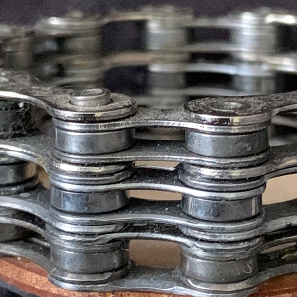 Unique industrial Bike chain tea lights - Picture 9 of 10